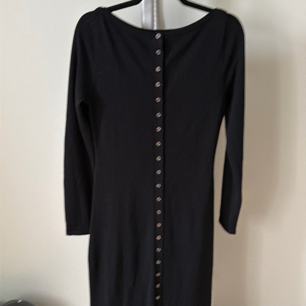 Reformation black maxi knit button down dress, size S - Picture 11 of 15